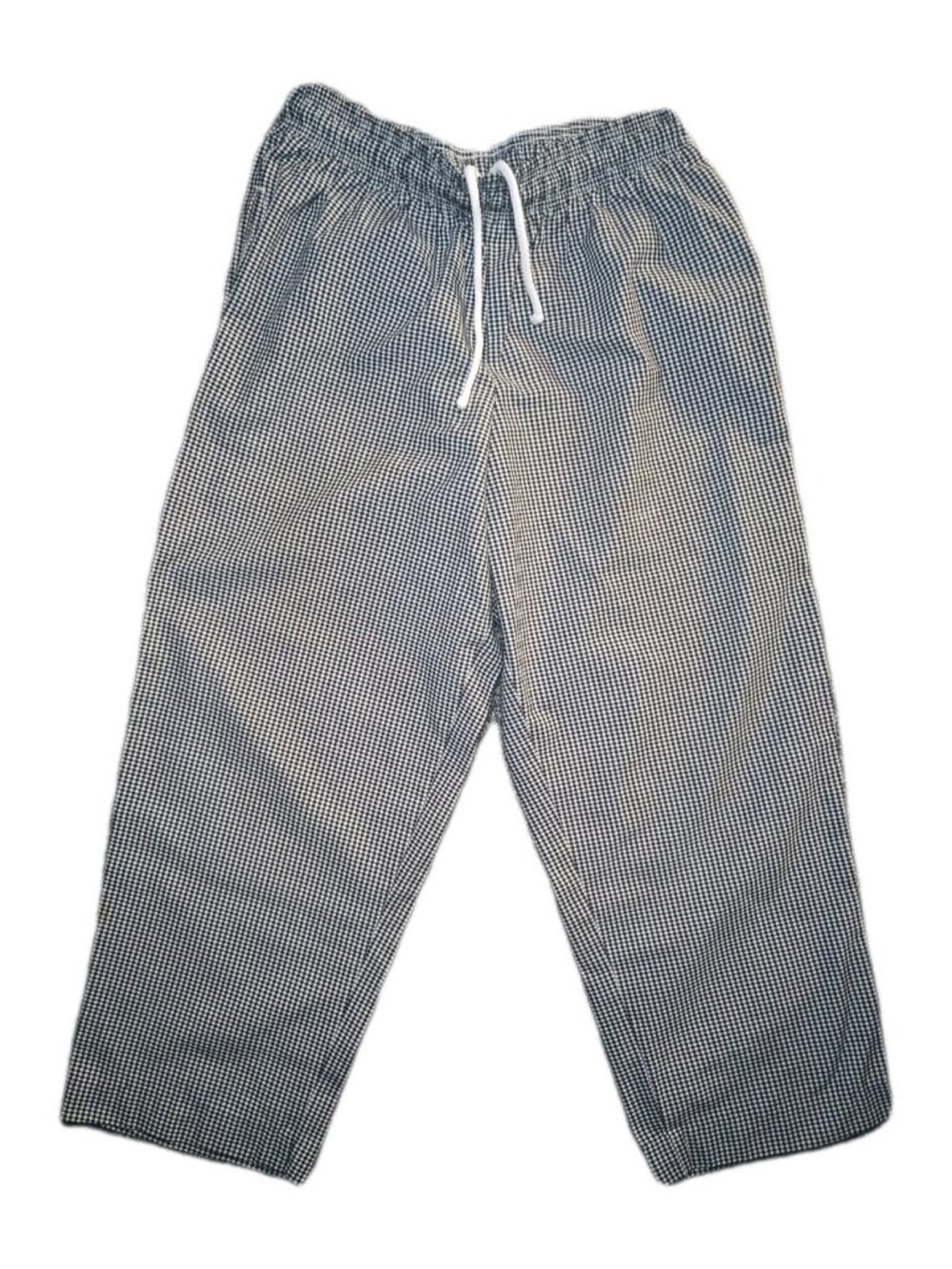 Chef Works Houndstooth Check Baggy Chef Pants Unisex Size L Waist 38-40 Uniform
